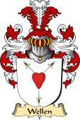 v.23 Coat of Family Arms from Germany for Wellen