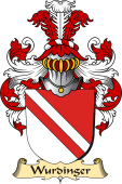 v.23 Coat of Family Arms from Germany for Wurdinger