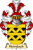 v.23 Coat of Family Arms from Germany for Heimbach