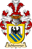 v.23 Coat of Family Arms from Germany for Schlemmer