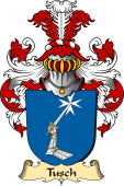 v.23 Coat of Family Arms from Germany for Tusch