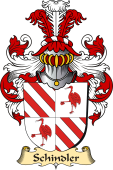 v.23 Coat of Family Arms from Germany for Schindler