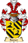 v.23 Coat of Family Arms from Germany for Romer