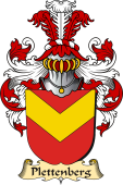 v.23 Coat of Family Arms from Germany for Plettenberg