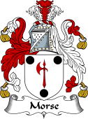 English Coat of Arms for the family Morse