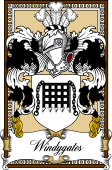 Scottish Coat of Arms Bookplate for Windygates