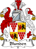 Irish Coat of Arms for Blunden