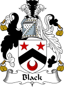 English Coat of Arms for the family Black