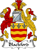 English Coat of Arms for the family Blackford