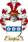 v.23 Coat of Family Arms from Germany for Schilling