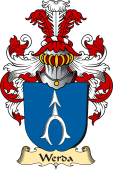 v.23 Coat of Family Arms from Germany for Werda