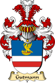 v.23 Coat of Family Arms from Germany for Gutmann