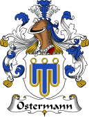 German Wappen Coat of Arms for Ostermann