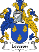 English Coat of Arms for the family Leveson