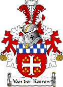 Dutch Coat of Arms for Van der Keeren