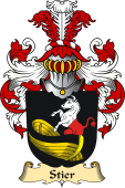 v.23 Coat of Family Arms from Germany for Stier