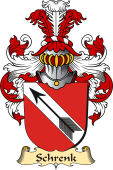 v.23 Coat of Family Arms from Germany for Schrenk