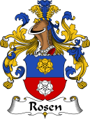German Wappen Coat of Arms for Rosen