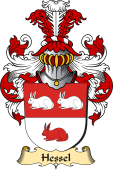 v.23 Coat of Family Arms from Germany for Hessel