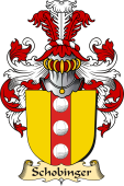 v.23 Coat of Family Arms from Germany for Schobinger