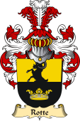 v.23 Coat of Family Arms from Germany for Rotte