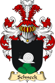 v.23 Coat of Family Arms from Germany for Schneck