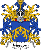 Italian Coat of Arms for Mosconi