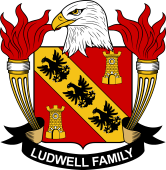 Coat of arms used by the Ludwell family in the United States of America