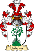 v.23 Coat of Family Arms from Germany for Lindener