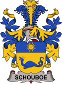 Coat of arms used by the Danish family Schouboe