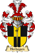 v.23 Coat of Family Arms from Germany for Herdegen