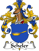 German Wappen Coat of Arms for Scheler