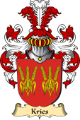 v.23 Coat of Family Arms from Germany for Kries