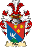 v.23 Coat of Family Arms from Germany for Pflug