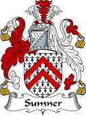 English Coat of Arms for the family Sumner