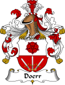 German Wappen Coat of Arms for Doerr