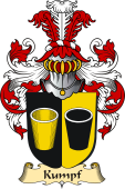 v.23 Coat of Family Arms from Germany for Kumpf
