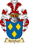 v.23 Coat of Family Arms from Germany for Steinhart
