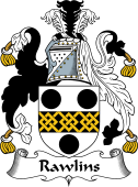 English Coat of Arms for the family Rawlins