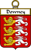 Irish Badge for Downey or O'Downey