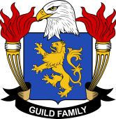 Coat of arms used by the Guild family in the United States of America