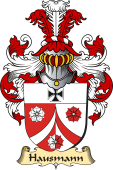 v.23 Coat of Family Arms from Germany for Hausmann