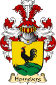 v.23 Coat of Family Arms from Germany for Henneberg
