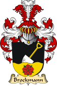 v.23 Coat of Family Arms from Germany for Brockmann