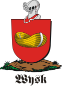 German shield on a mount for Wysk