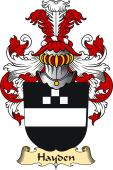 v.23 Coat of Family Arms from Germany for Hayden