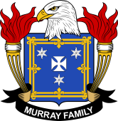 Coat of arms used by the Murray family in the United States of America