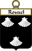 French Coat of Arms Badge for Rouxel