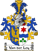 Dutch Coat of Arms for Van der Ley