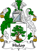 English Coat of Arms for the family Hislop
